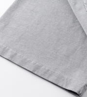 Camiseta de Verano para Hombre, de Manga Corta, con Logotipo Personalizado, de Algodón 100%, Lavado Ácido, Talla Grande, 275 g/m², de Alta Calidad, YKH