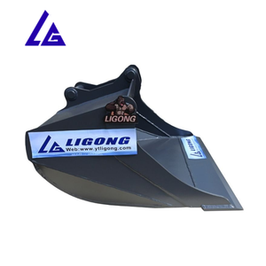 <span class=keywords><strong>Godet</strong></span> <span class=keywords><strong>de</strong></span> nivellement pour excavatrice à capacité personnalisée avec fond lisse pour la finition des terrains - Product Image 3