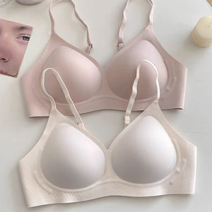 <span class=keywords><strong>Reggiseno</strong></span> <span class=keywords><strong>Push</strong></span>-<span class=keywords><strong>up</strong></span> Senza Fili di Alta Qualità in Jelly Senza Cuciture, Lingerie Comfort Senza Ferretto, Stile Quotidiano per Intimo Donna - Product Image 5