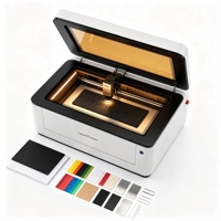 LaserPecker LX2 20W, découpeuse et graveuse laser de bureau pour le bois, l'acrylique, les petites entreprises et la personnalisation