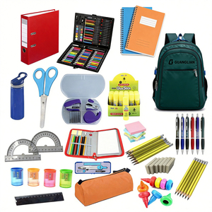 Ensemble <span class=keywords><strong>de</strong></span> papeterie <span class=keywords><strong>de</strong></span> bureau tout-en-un, écologique, coloré, styles variés, pour la rentrée scolaire, fabriqué en usine - Product Image 3