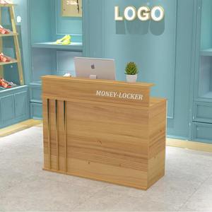 K Luxury Modern bar Shop Small Cash Register Reception Desk Simple Barbershop Beauty <b>Salon</b> Front Desk - Product Image 5