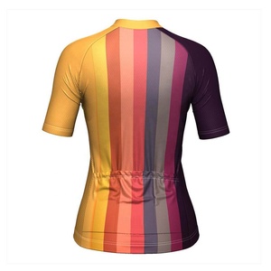 Maillot de cyclisme pour femmes, hiver et automne, manches courtes, séchage rapide, respirant, anti-UV, grande taille, t-shirts extensibles actifs - Product Image 2
