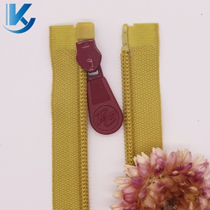 Jaket tabir surya bersepeda, ritsleting KY #5 nilon ritsleting tidak terlihat kualitas tinggi tahan air ritsleting terbalik - Product Image 6