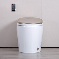 Siège chauffe-eau électrique intelligent, Portable, nettoyage de l'eau, Siphon, chasse d'eau, WC