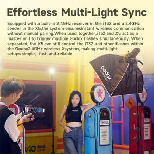 Flash pour appareil photo Godox IT32, mode TTL, déclencheur sans fil, Speedlite avec filtre de déclenchement magnétique pour Sony, Canon, Nikon, Fuji, Olympus - Product Image 4