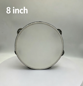 Wholesale Factory Performance Wooden Tambourine, 8 Inch Custom Logo Hand <b>Drum</b> Party Celebration Instrument - Product Image 1
