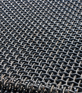 Maille de fil d'acier de haute qualité en acier au manganèse 65 tressé, écran vibrant, acier inoxydable, résistant à l'usure - Product Image 2