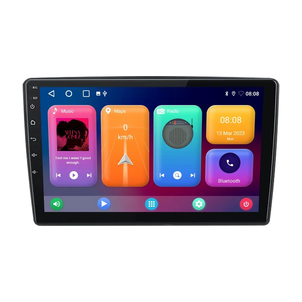 Autoradio 2Din Android Octa Core Auto Stereo DVD GPS Navigations-Player Multimedia Android Auto Carplay Für Citroen C5 2008-2017