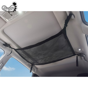 Sac de rangement en maille pour toit de voiture, organisateur intérieur extensible pour jouets et articles divers, ajustement universel - Product Image 4