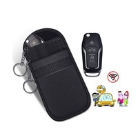 Pochette de sac de cage de Faraday antivol-Pochette de blocage de signal étanche et ignifuge pour ordinateur portable, tablette, téléphone, clé de voiture