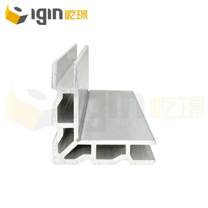 Support d'angle en aluminium Igin, épaisseur 14,2-14,8 mm, surface polie, usage industriel et civil - Product Image 1