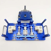 Testeur manuel vertical en bakélite à réglage rapide de précision pour les services d'usinage CNC avec fonctions de poussée et de traction