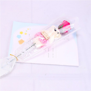 Tanabata San Día de San Valentín Jabón artificial Flores Rosa única Clavel Oso Flor Rosas Regalo Creativo Día DE LA MADRE Bajo MOQ - Product Image 5
