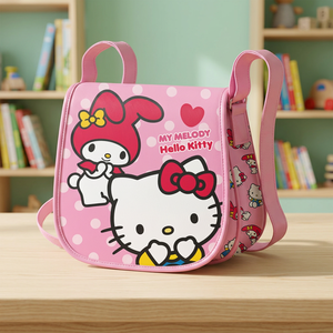 Karactermania para Lovely Mini Muffin - Bolso bandolera portátil unisex para niños pequeños, diseño de poliéster, color rosa - Product Image 3