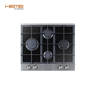 Estufas Empotrables Ignition Placa 8Mm Glass 4 Burner Gas Cooktop for <b>Kitchen</b> Cooker - Product Image 1