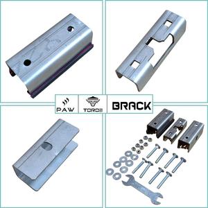 304 Stainless Steel Van <b>Roof</b> <b>Rack</b> Mount Kit Mushroom Head Adapter 4 Pcs for Ducato Boxer Jumper ProMaster Daily - Product Image 5