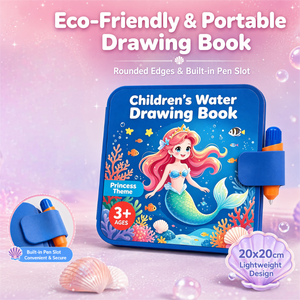 Libro de Pintura de Agua EVA, Sirena Oceánica, Reutilizable, Sin Tinta, Juguete de Dibujo para Niñas Pequeñas, Venta al Por Mayor, Personalizado - Product Image 5