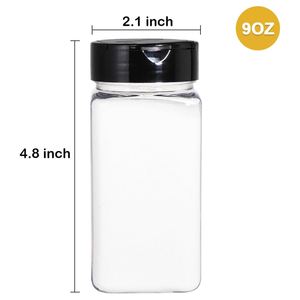 Sample Provided Plastic <b>Spice</b> <b>Jars</b> with Customizable Cap Color 900ml Capacity Eco-Friendly Containers for Storing <b>Spices</b> Powders - Product Image 2