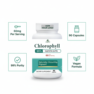 Suplemen Kapsul Klorofil Body Magic Superfood Hijau Berkualitas Tinggi untuk Kesehatan dan Konsentrasi - Product Image 5