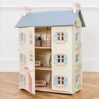 Maison de jeu pour enfants maison de poupée palais de rêve villa de luxe ensemble cadeau d'anniversaire créatif