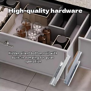 Mueble <span class=keywords><strong>de</strong></span> <span class=keywords><strong>Baño</strong></span> Moderno <span class=keywords><strong>de</strong></span> Lujo con Doble Cajón, Montado en la Pared, Color Blanco, con Lavabo <span class=keywords><strong>de</strong></span> Cerámica Integrado y Espejo con Gabinete LED Inteligente - Product Image 6