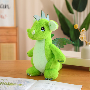 Jouet en peluche mignon de <span class=keywords><strong>petit</strong></span> dragon volant avec rembourrage en coton PP, poupée <span class=keywords><strong>T</strong></span>-<span class=keywords><strong>Rex</strong></span> pour les cadeaux d'anniversaire des enfants - Product Image 6