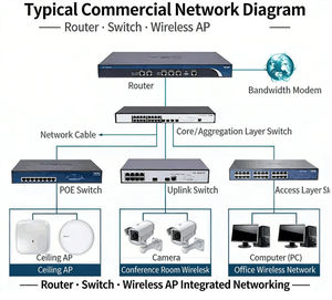 Commutateur réseau géré H3C S5560-28S-EI-G couche 3, 24 ports Gigabit RJ45, 4 ports 10G SFP+, commutateur optique en stock - Product Image 5