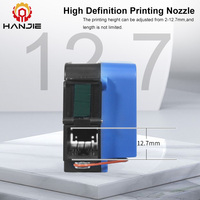 Imprimante à jet d'encre portable, imprimante miniature intelligente, machine d'impression pour usage domestique et vente au détail