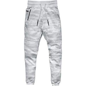 Pantalones Deportivos Personalizados para Hombre, Corte Ajustado, Camuflaje, con Bolsillos con Cremallera, Transpirables, de Poliéster y Algodón - Product Image 3