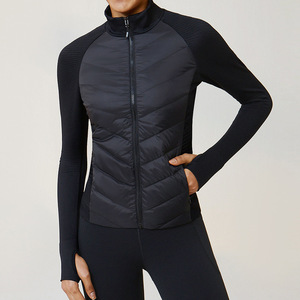 Veste coupe-vent pour femmes de haute qualité, 90% <span class=keywords><strong>duvet</strong></span> <span class=keywords><strong>d</strong></span>'<span class=keywords><strong>oie</strong></span>, légère, sans couture, logo personnalisé, veste <span class=keywords><strong>d</strong></span>'équitation coupe-vent pour femmes - Product Image 2
