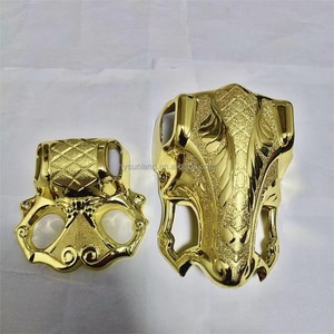 Modelo 4 #   Accesorios Funerarios: Juego de Manijas de Esquina para Ataúd Americano, Suministros Funerarios de China, Herrajes para Ataúd, Decoración para Ataúd - Product Image 2