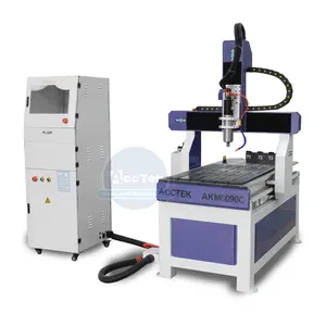 Jinan acctek 6090 atc mini cnc router taş makinesi fiyat rupi