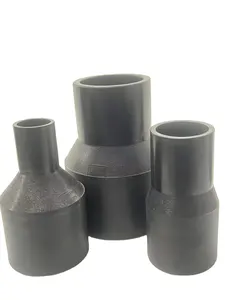ASTM China Factory PE100 HDPE Elbow PN16 SDR17 DN 110mm Butt Fusion HDPE Pipe Fittings 90 Degree ELBOW With All Size
