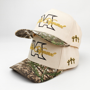 Thể Thao Hai Tone <span class=keywords><strong>M</strong></span>ũ Bóng Chày 5 Bảng Điều Chỉnh Tùy Chỉnh Ngụy Trang Có Cấu Trúc Cứng Top Thêu Logo Cap Thoáng Khí Ngoài Trời Chạy Hat - Product Image 1