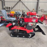 Tracteur agricole multifonctionnel 4x4 mini à quatre roues motrices, moteur diesel 25 CV, micro-tracteur de jardin