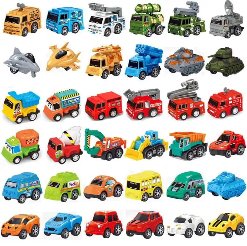 Wancheng Werbeartikel Kunststoff-Raket-Klein-Spielzeug-Auto Karikatur-Miniwagen zum Geschenk-Kinderspielzeug