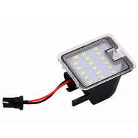 SUNKIA 2 pièces/lot Ultra lumineux 18 SMD LED rétroviseur latéral Pudlle lumières pour Ford Focus III/Kuga/Escape/Mondeo IV/c-max