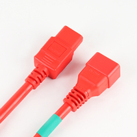 Cordon d'alimentation pour appareils électroménagers avec prise US EU et fiche DC IEC C20/C21 (longueur personnalisée de 1,2 m à 3 m)