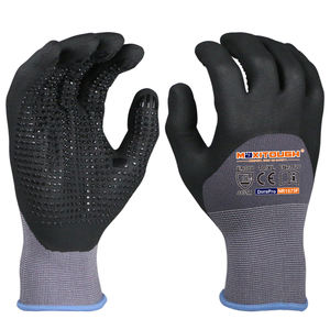 Guante de Trabajo MAXITOUGH con Excelente Agarre, Transpirable y Cómodo, Palma Punteada, 15G, Nailon, Elastano, Espuma de Nitrilo, Personalizado, General, En388 - Product Image 1
