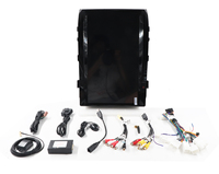 Écran Tesla 16 pouces Autoradio Lecteur DVD de voiture avec navigation GPS Android WIFI 4G SIM pour Toyota Land Cruiser 200 LC200 2008-2015