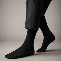 Chaussettes habillées pour hommes, sans couture, sans ressort, pour tenue formelle ou professionnelle