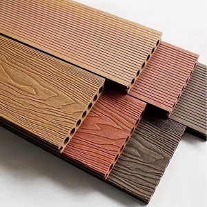 Tarima de WPC con Textura de Madera de 25 mm, Resistente al Agua, Ecológica, para Exteriores, Suelo con Aspecto de Madera, Tarima de WPC para Terraza - Product Image 2