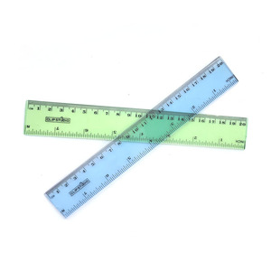 Regla de Medición de Plástico de 20 cm de Marca Personalizada, Embalaje en Bolsa OPP, Regla Recta Transparente para la Escuela y la Oficina - Product Image 3