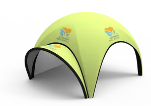 Diskon besar tenda Inflat pameran tiup kubah pesta kanopi Gazebo tiup tenda udara tahan Air tenda pameran untuk acara