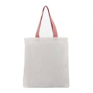 Sacs de shopping en coton personnalisés avec logo imprimé - Product Image 5