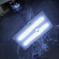 2 bandes lumineuses LED pour détection de bosses de grêle sur carrosserie automobile, outils de diagnostic et de réparation de bosses