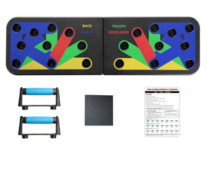 High Quality ABS Multi-Functional <strong>Push</strong>-<strong>Up</strong> Board Foldable <strong>Push</strong> <strong>up</strong> Board Folding Training Board <strong>Push</strong> <strong>up</strong> for Men and Women - Product Image 2