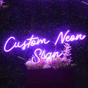 Custom Logo Dimmable Acrylic LED Neon Light Sign IP65 Rated UV Pattern Colorful Business Home Wall Decor for Events - Product Image 1