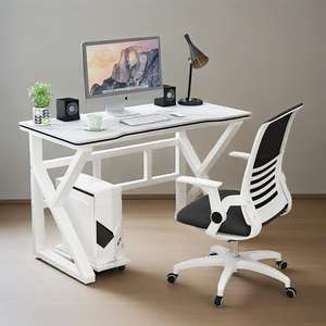 Bureau d'ordinateur simple K-leg Table de gamer de style de course E-sport Table d'ordinateur de bureau Tables de jeu de bureau d'ordinateur de jeu - Product Image 3